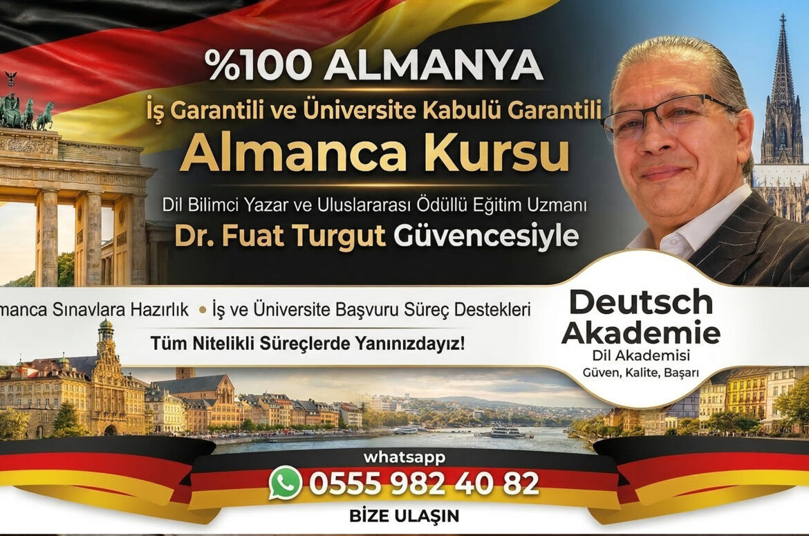 %100 Almanya: İş ve Üniversite Kabul Garantili Almanca Kursu Başlıyor!